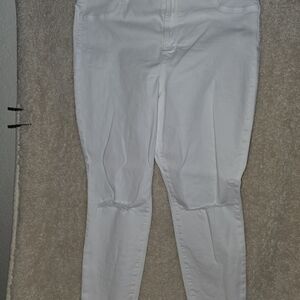 American Eagle Outfitters Women's White Skinny Jeans